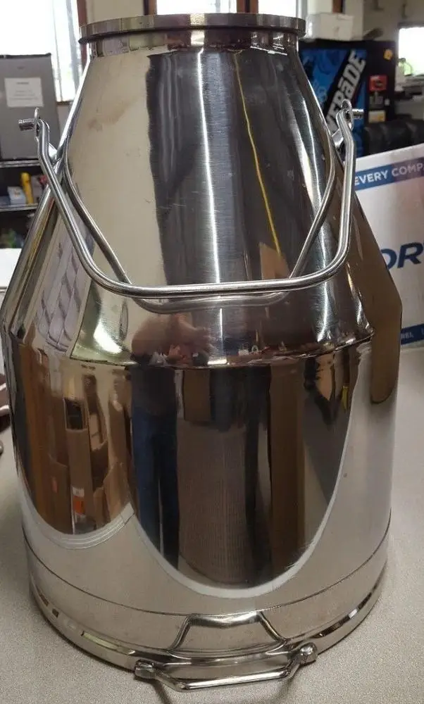 SS 304 Stainless Steel Milk Barrel with 100 Liter capacity