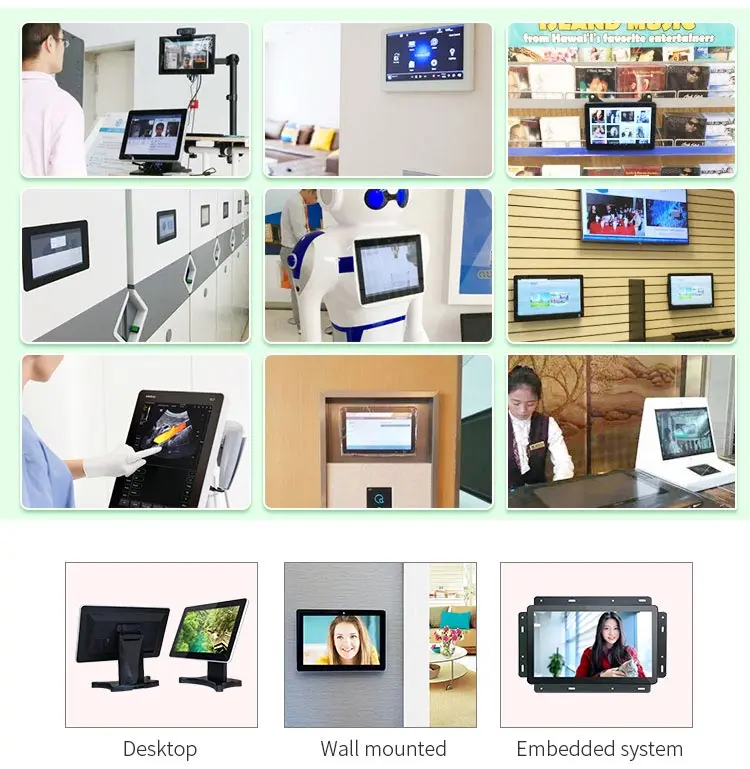 Прочный планшет 15,6 дюймов цифровой монитор артериального давления компьютерный Рабочий стол для медицинского здоровья