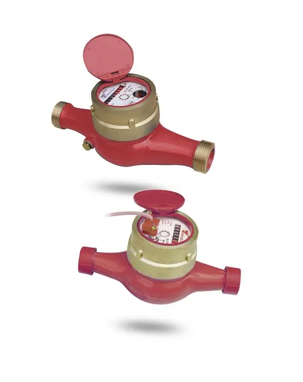 DN40 Multi-Jet Dry Dial HOT Water Meter with Pulse Output
