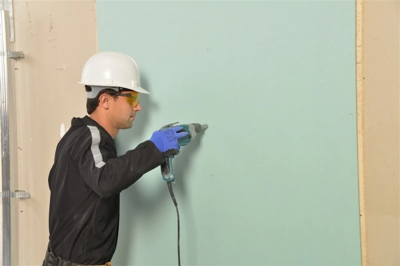 Moisture Resistant Plasterboard For Dry Lining Internal Walls And Ceilings Water Resistant Gypsum Board