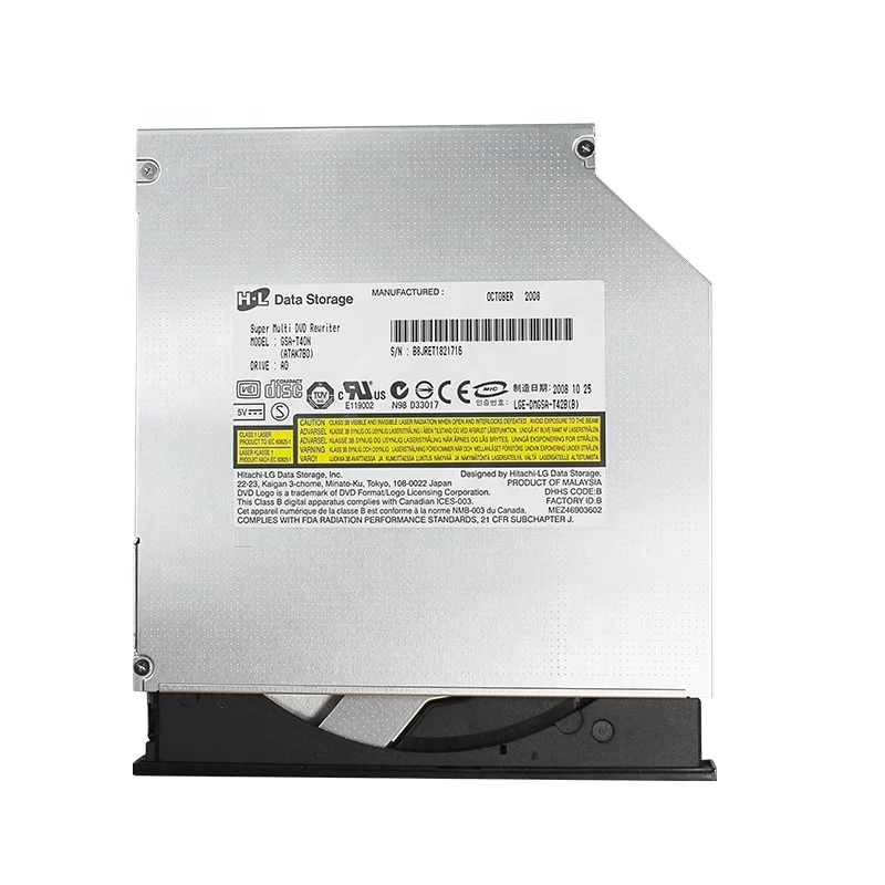 HL GSA-T40N 12,7 мм IDE/SATA лоток нагрузки DVD записи диск для ноутбука