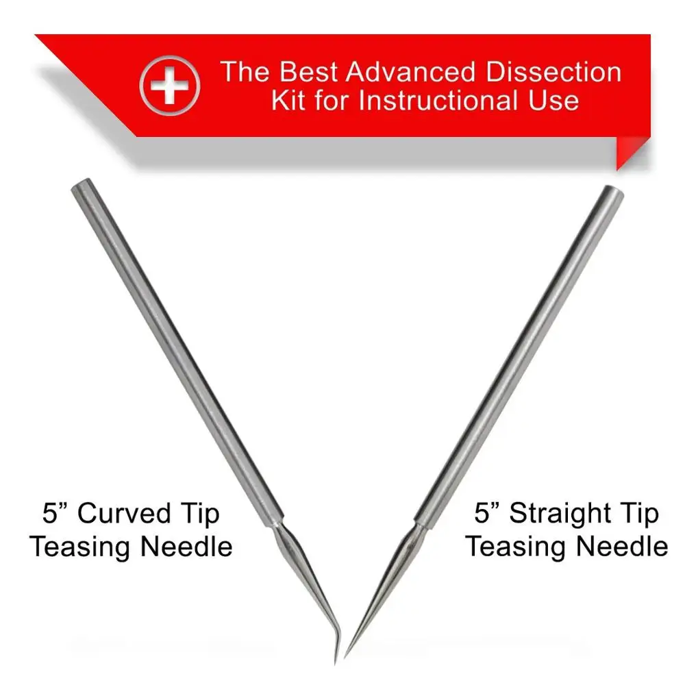 2024 STUDENT DISSECTING SETS 29 TOOLS WITH 6 T-PINS / HOT SELL BIOLOGY LAB ANATOMY SURGICAL DISSECTION KIT