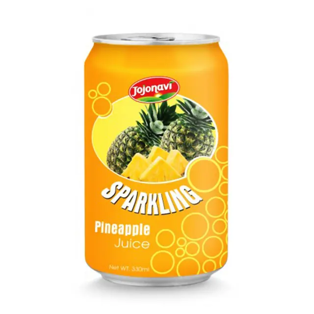 sparkling guava juice Fruit juice wholesaler in Aluminium can 330ml Sparkling water