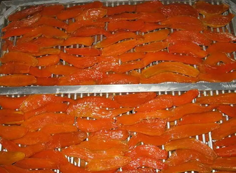 Сушеный на солнце сладкий картофель жевательные