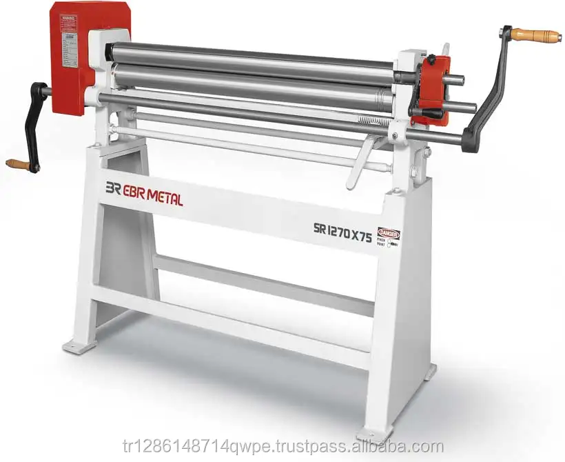 
3 ROLLS MOTORISED and MANUEL PLATE BENDING MACHINES 