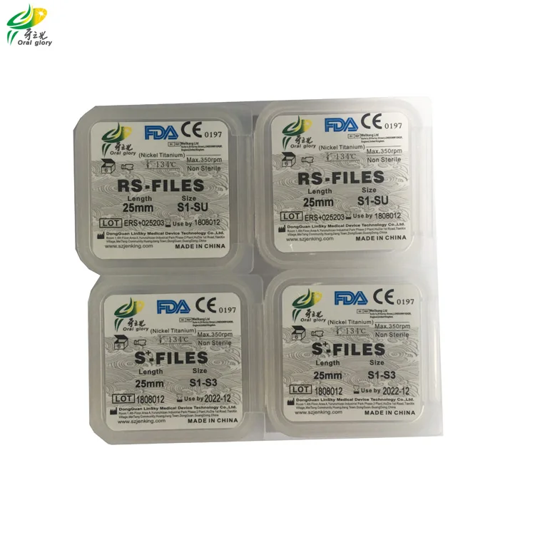 
hot sales 25mm root canal endo files for endo motor use reciprocate dental files 