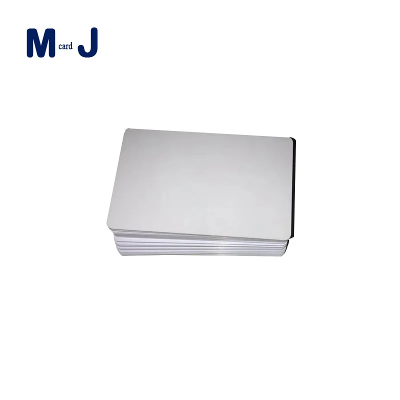 CR80 30Mil High Quality Dye Sublimation Printable Blank White PVC Card