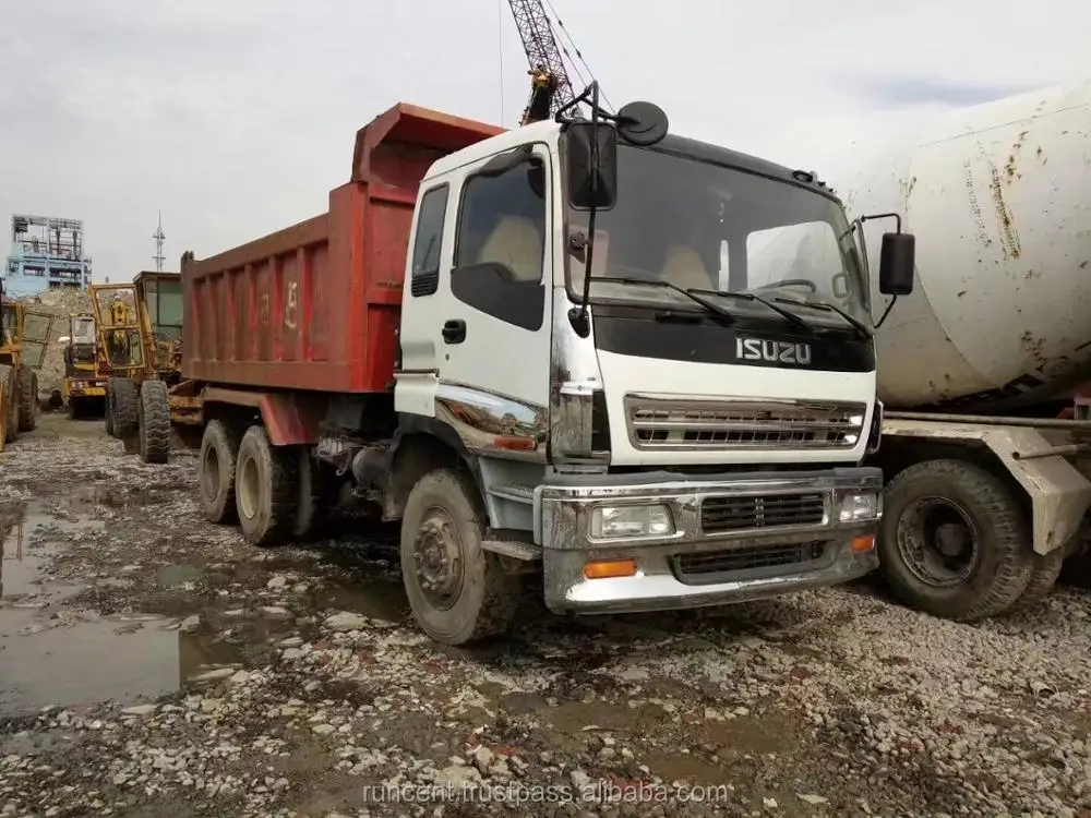 Used Original Japan Isuzu Dump Truck of Isuzu Forward Tipper Truck