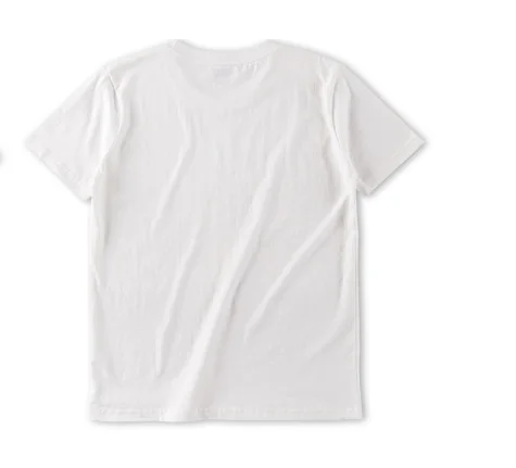 pure combed cotton personalised tee shirts with custom embroidered logo screen printing t shirt