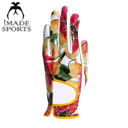 Мягкие кожаные перчатки Cabretta с принтом для правой или левой руки