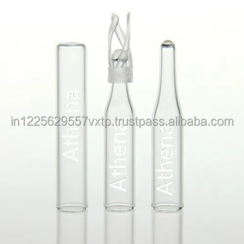 Laboratory analytical micro insert 250ul glass insert conical bottom shell vial for 9mm vial
