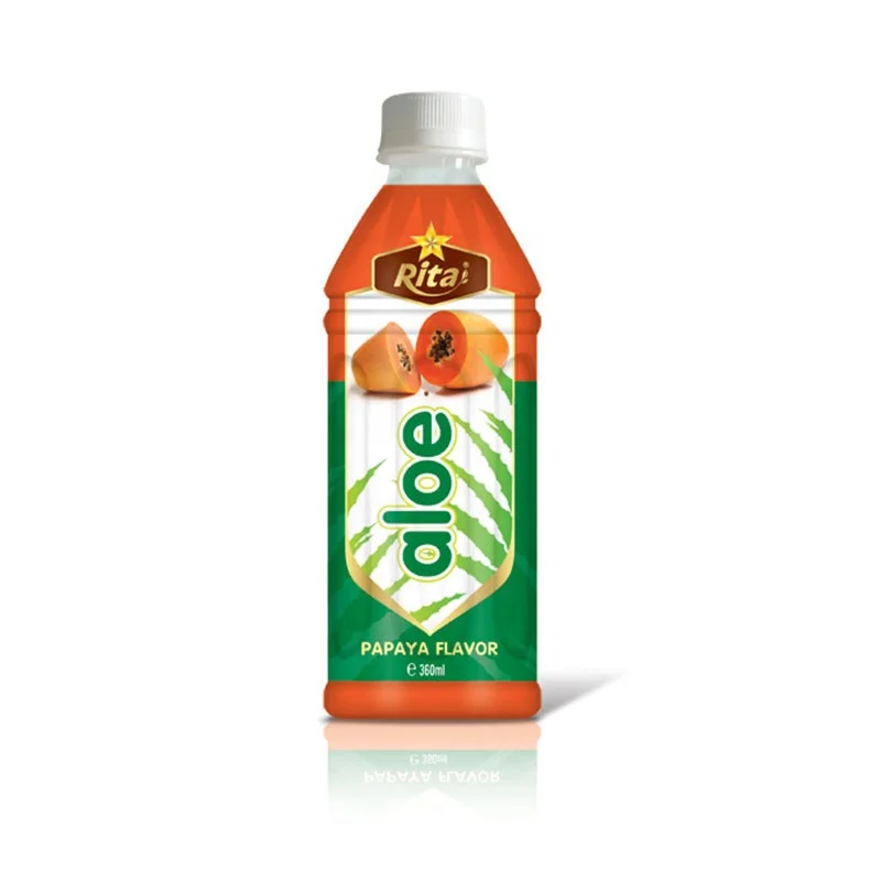 Высококачественный напиток Алоэ Вера со вкусом черники, 500 мл
