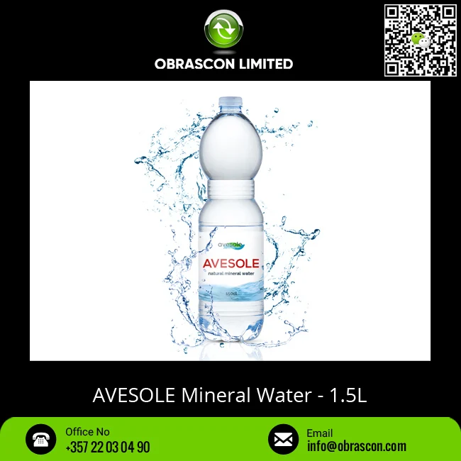 Avesole 1 5 л ПЭТ бутылка минеральная вода оптовый