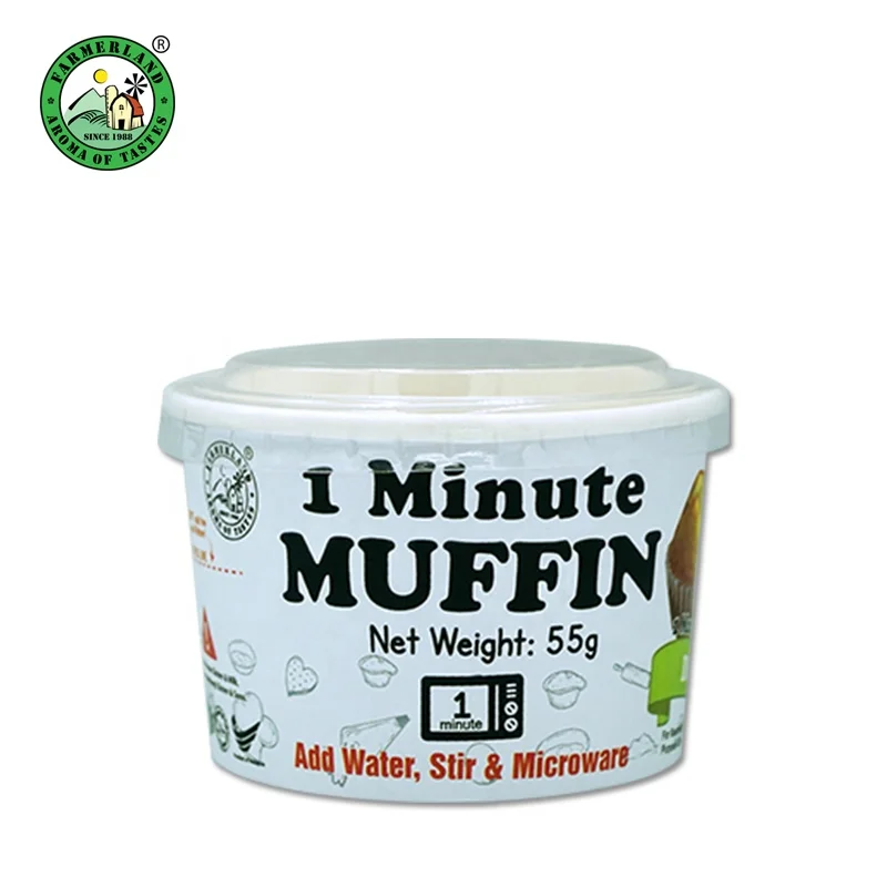 55 г Farmerland одна минута мгновенная мука для маффинов Булочки с дурианским вкусом