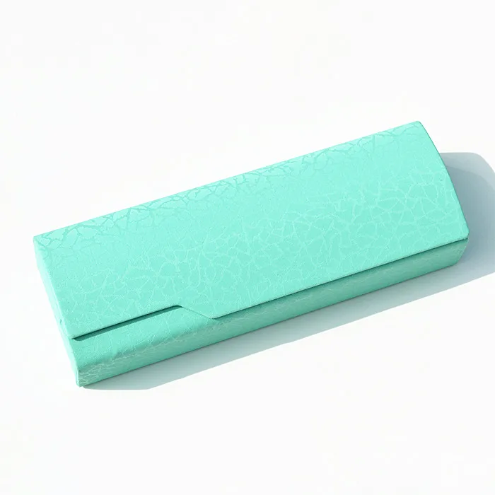 PU Box Retro Light Portable Protective Holder Cover Myopic Glasses Case