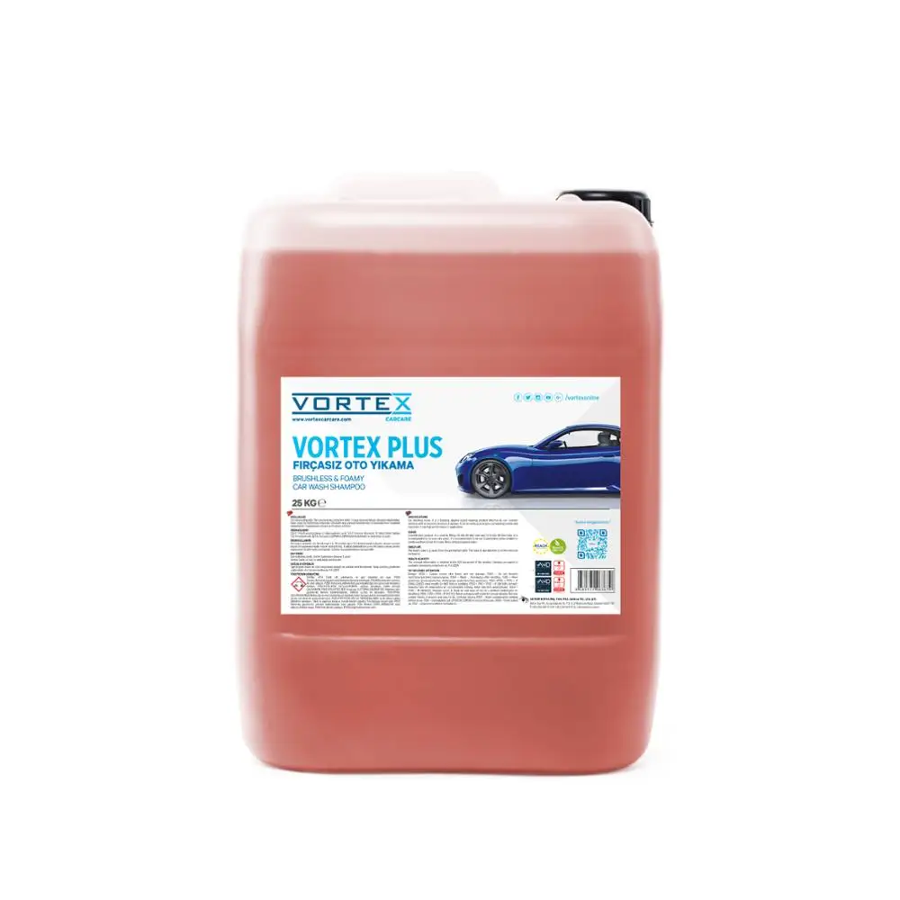 
Vortex Plus Brushless Foamy Liquid Car Wash Shampoo 25 Kg 