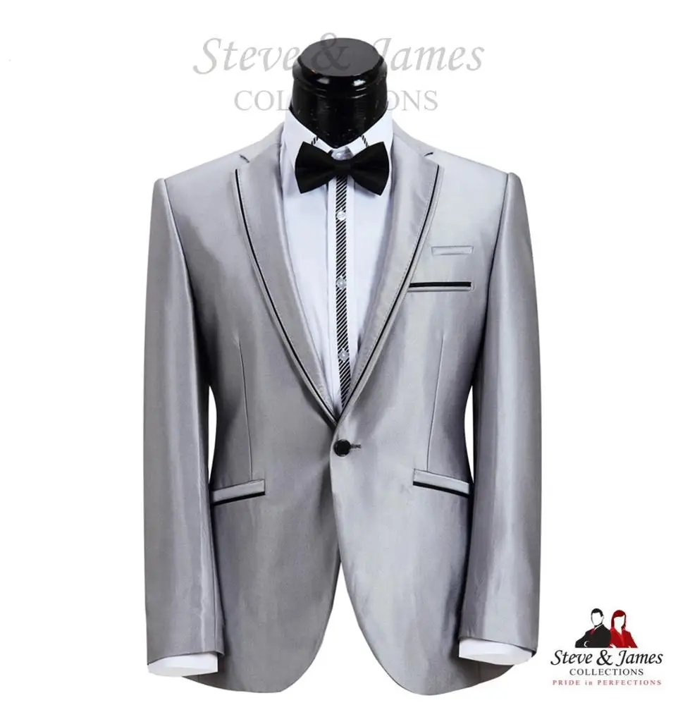 
Custom Latest Design Tuxedo Suit for Men Groom Tuxedos For Wedding 