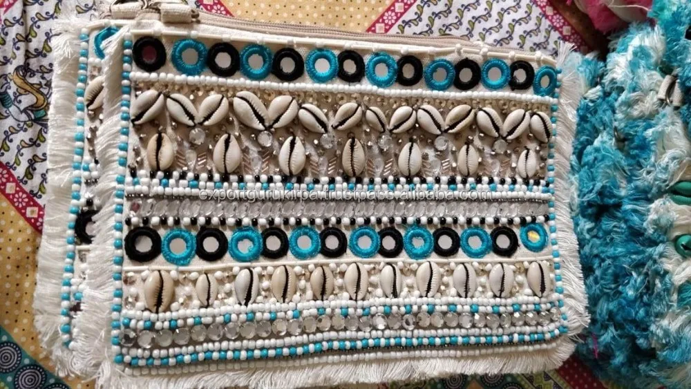 Indian Handcrafted Clutch Bag Evening Bag New Arrival Direct Factory Transfer Guru Kirpa Export wholesale