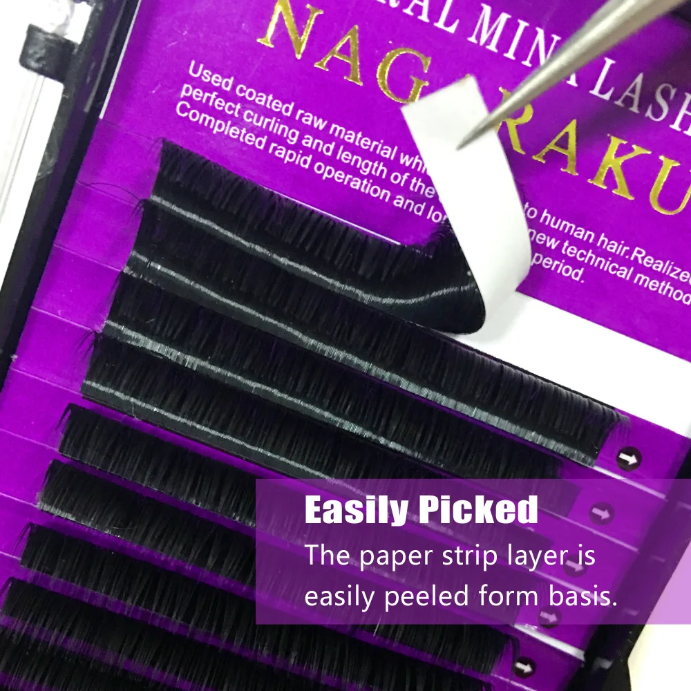 Faux mink Eyelash Extensions Siberian Mink Lashes  Wholesale Eyelash Extension Russian Volume Eyelash