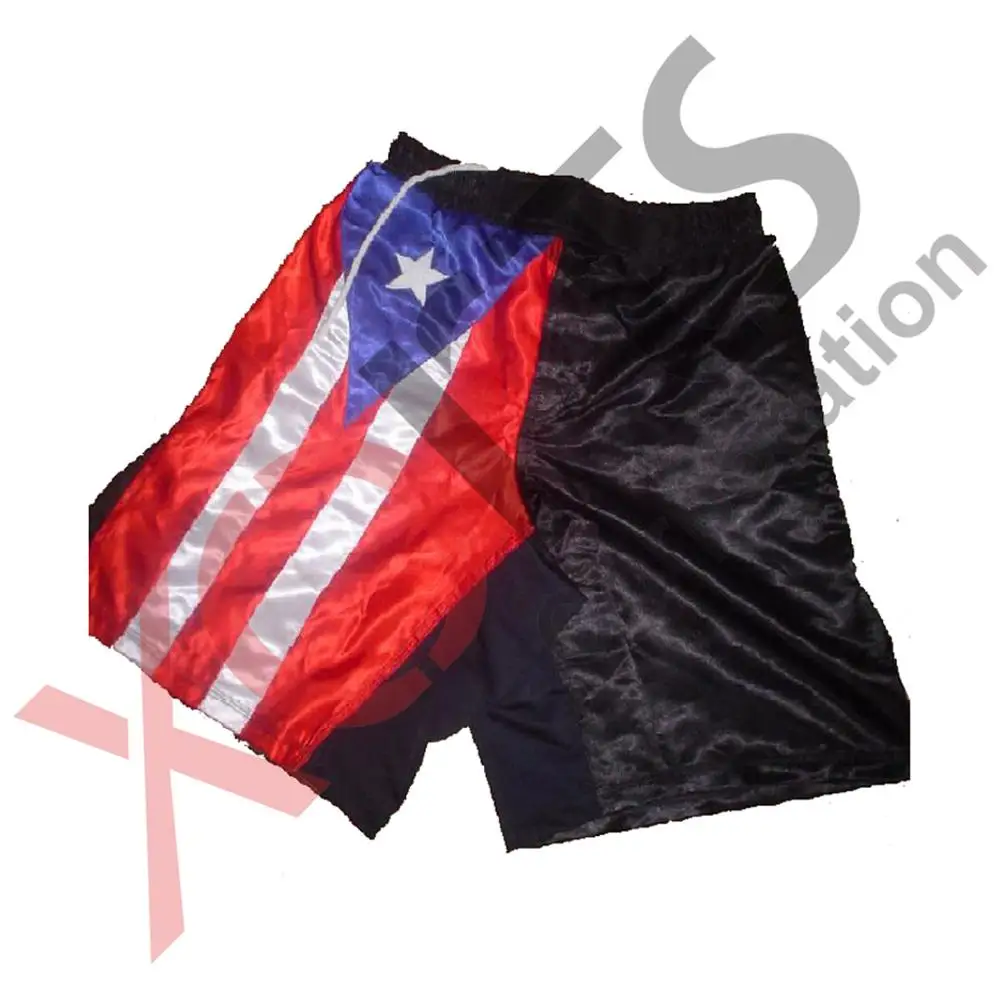 Sublimated American Flag mma Fighting Boxing Shorts