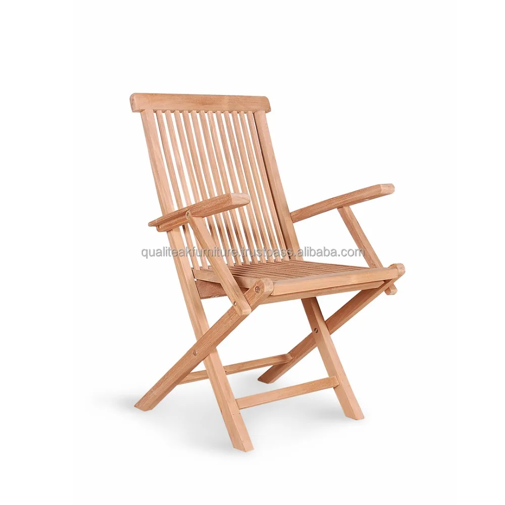 Buy Cheap Price Teak Folding Chair Standard For Swimming Pool Garden