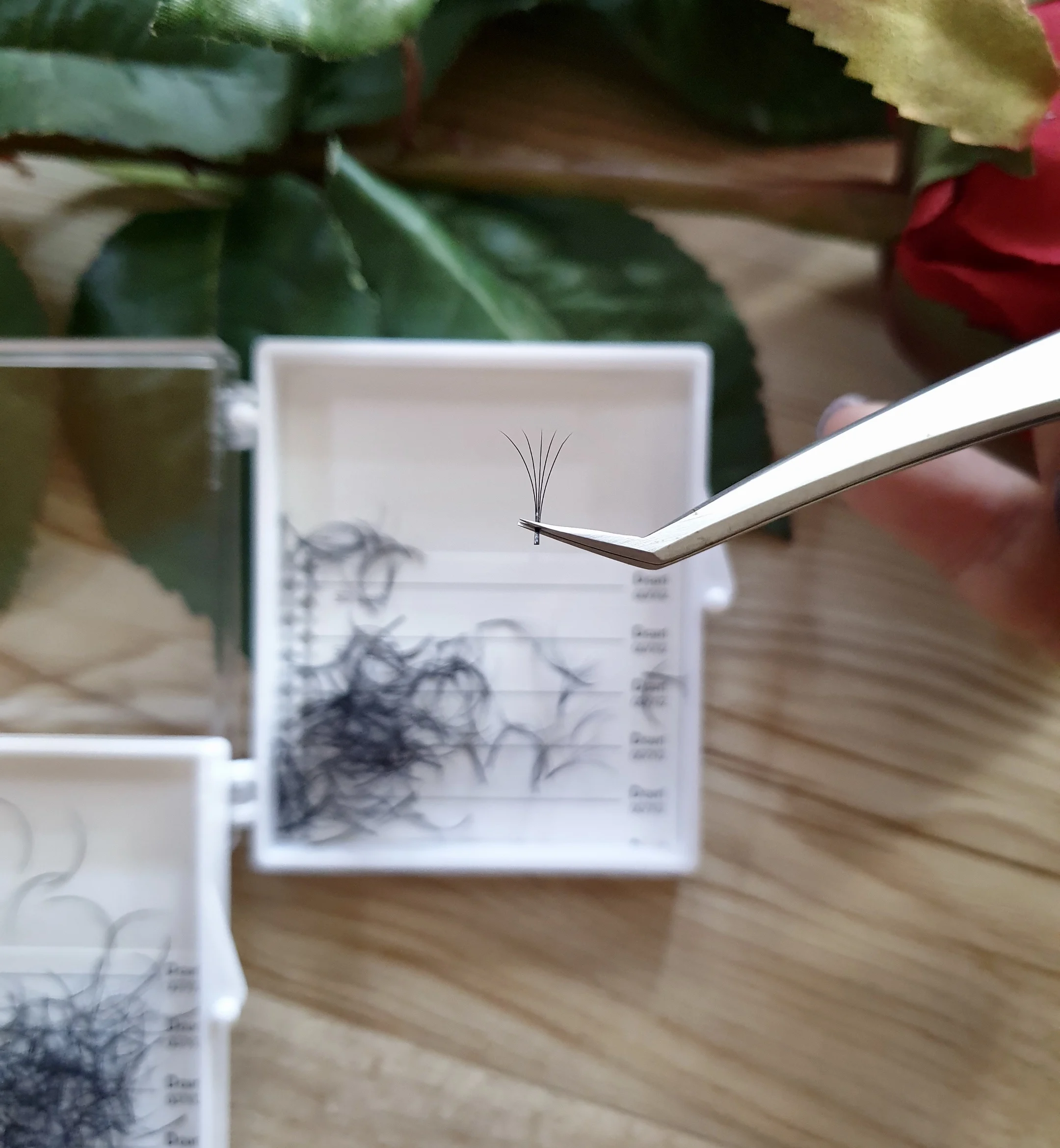 
3D 5D premade volume fans Eyelash Extension 3d mink eyelashes wholesale-Made in Vietnam 