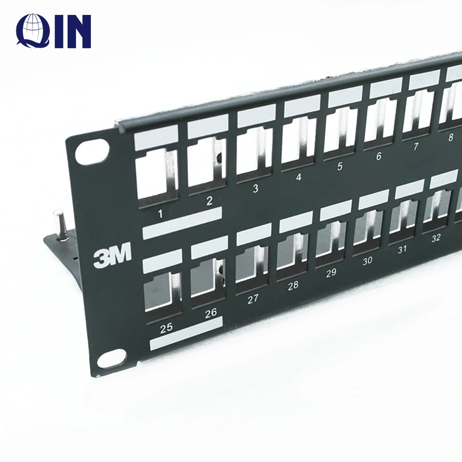 3M 48 Port blank Patch Panel FTP Cat5e CAT6 LSA IDC