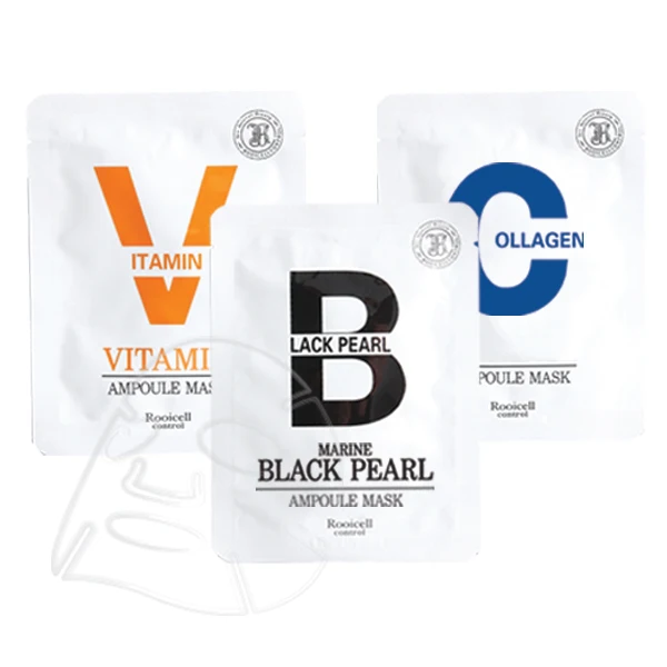 ISO22716 GMP Korea beauty cosmetics Whitening Facial Mask Sheet Rooicell Vitamin Ampoule Mask 25ml*10ea OEM Private Label