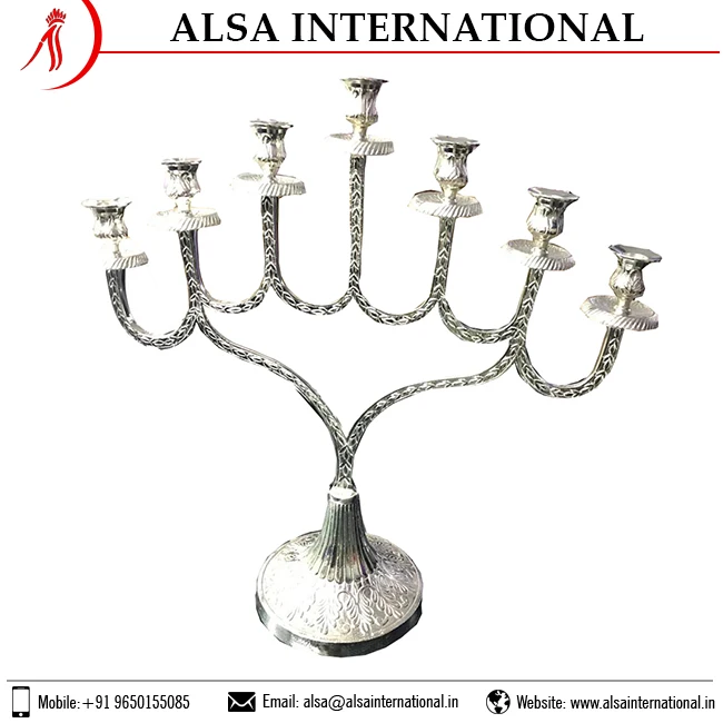 Wholesale suppliers Wholesaler Indian Handicraft Aluminum Candle Holder Buy at Cheapest Price