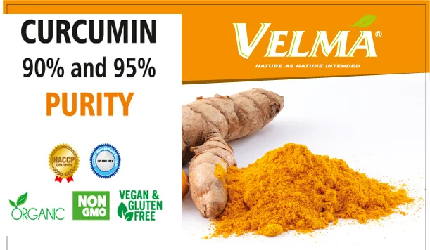 Hot sale Organic Curcumin powder , natural Curcumin powder, Pure curcumin powder used as anti inflamatory