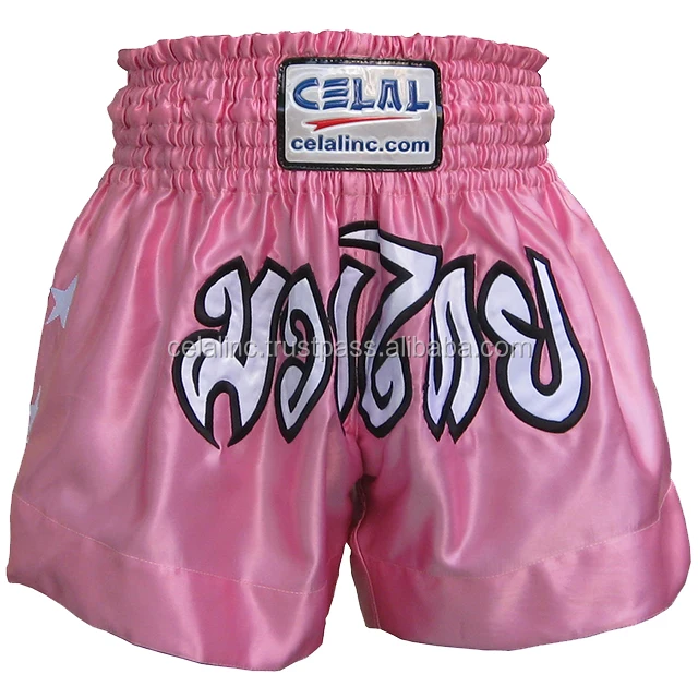 Pink Ladies Kick Boxing Muay Thai Trunks