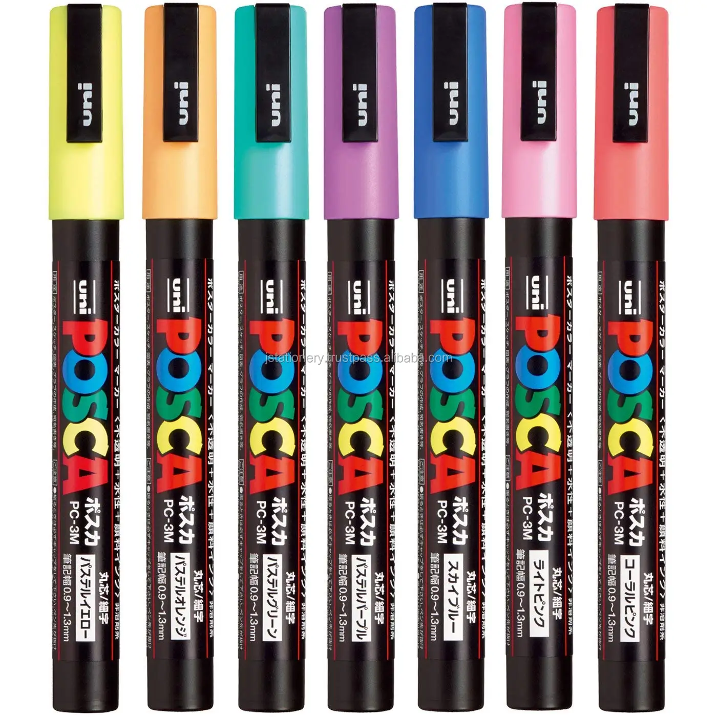  Различные маркеры Uni Posca сделано в