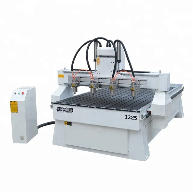 JONHV древесины рельеф четыре головки ЧПУ маршрутизатор 1325