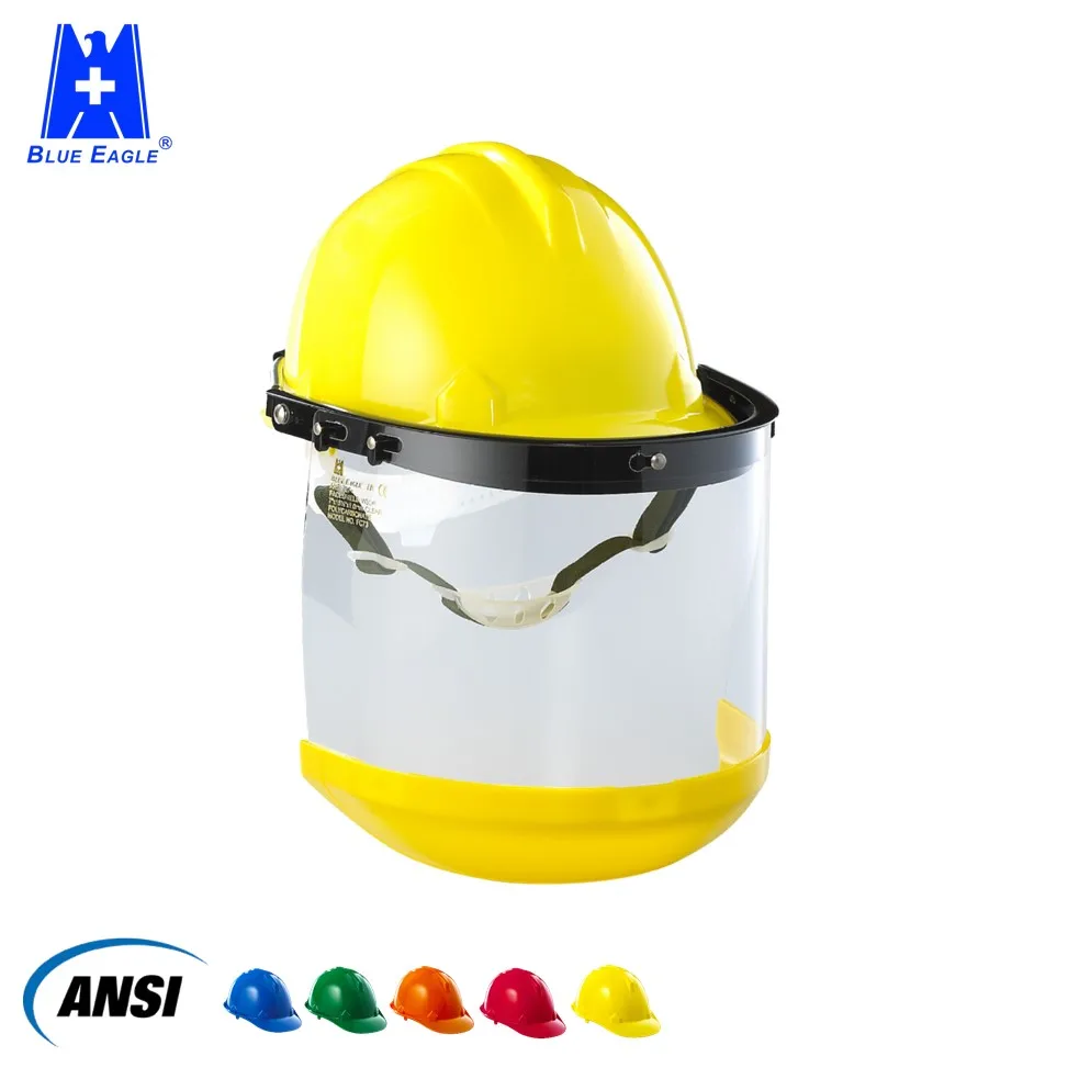 Wholesale Blue Eagle HC35YE HDPE electrical protective construction industrial safety helmet