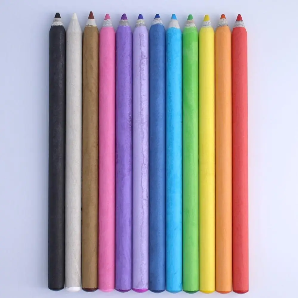 Free sample wholesale children draw newspaper pencil