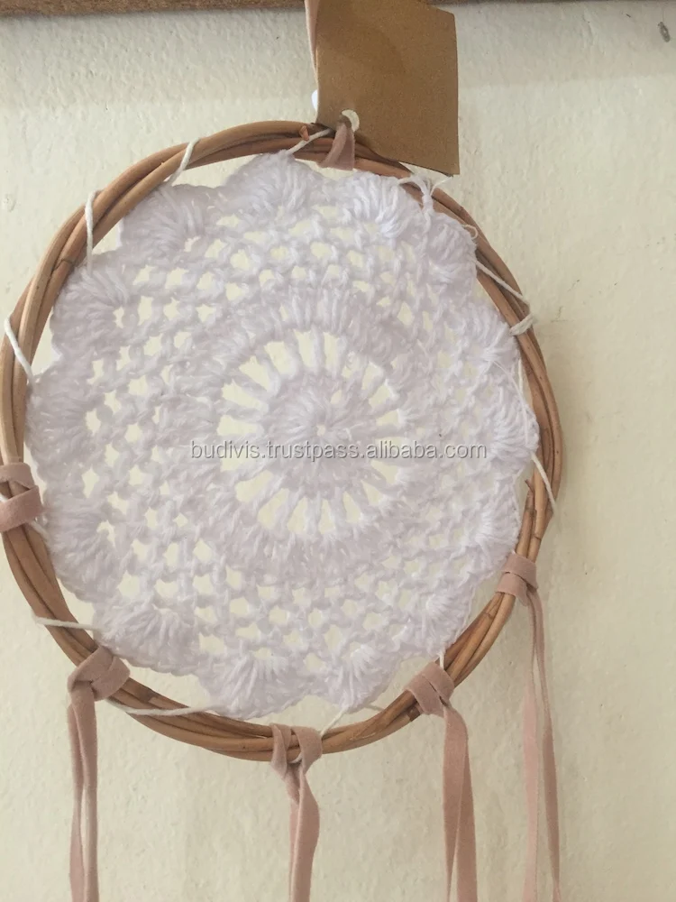 Cheap Rattan Macrame Dream catcher ring 2020 Bali indonesia
