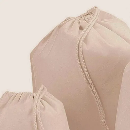 Drawstring/Sack/Stocking/Storage/Laundry/Muslin 100% Cotton Shopping Bags , EABY ,  AMAZON