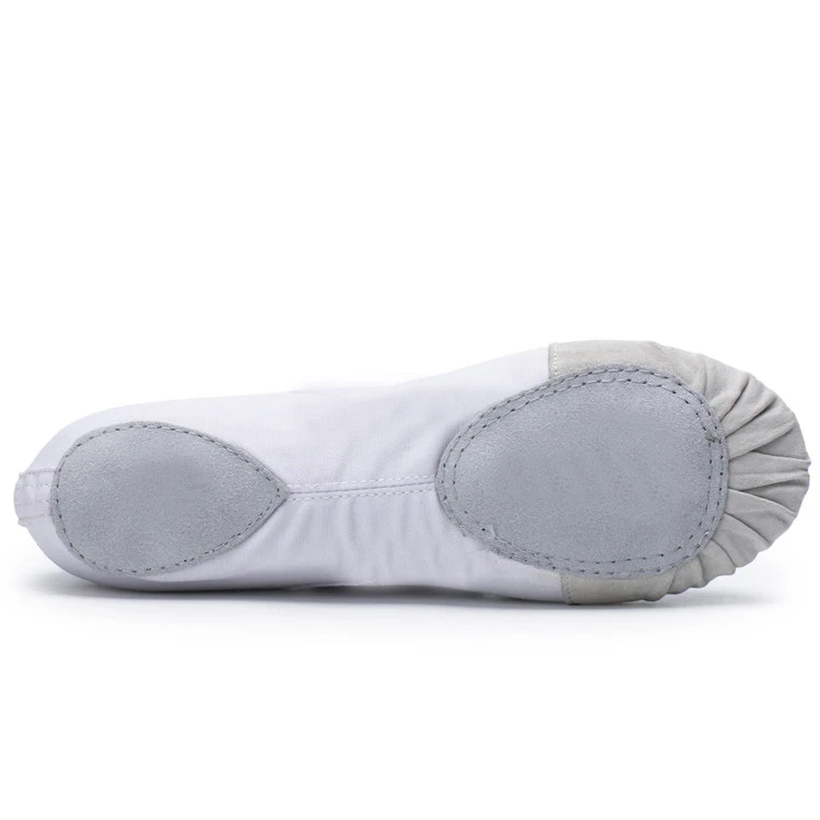 
Girls Split Sole Canvas Ballet Slipper/Ballet Shoe/Yoga Dance Shoe (Kid/Women) 