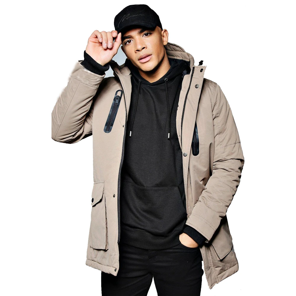 
custom made Fashionable Winter Warm Quilted Shiny blue black Jacket For Men in cheap price 