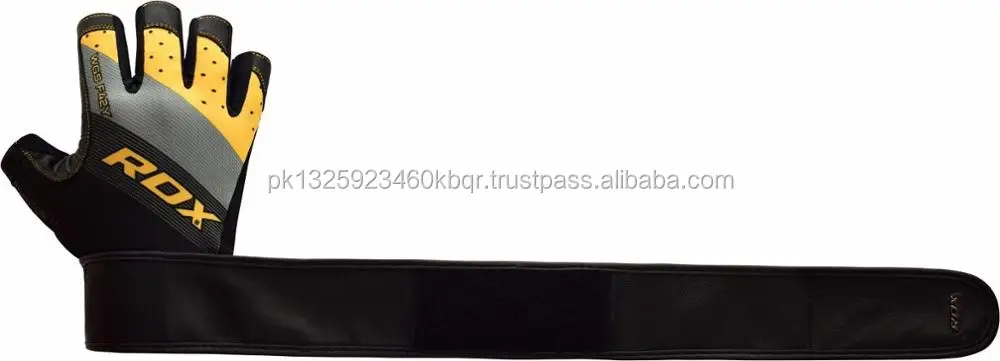 Custom logo workout weight lifting gloves