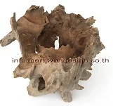 Premium Home Garden Decoration, Flower Planting Pot tree stump, Natural Driftwood