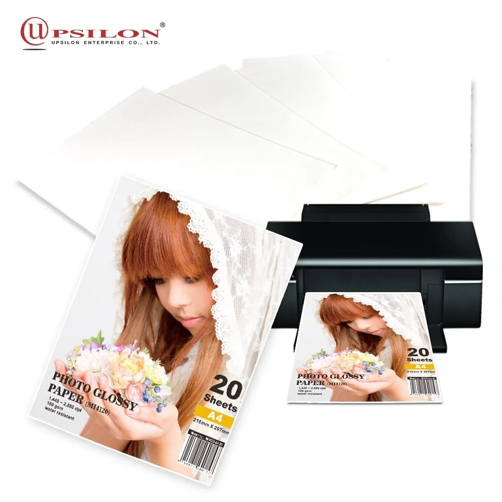 
Quality CC Inkjet Printing Glossy Waterproof A4 Size Paper 