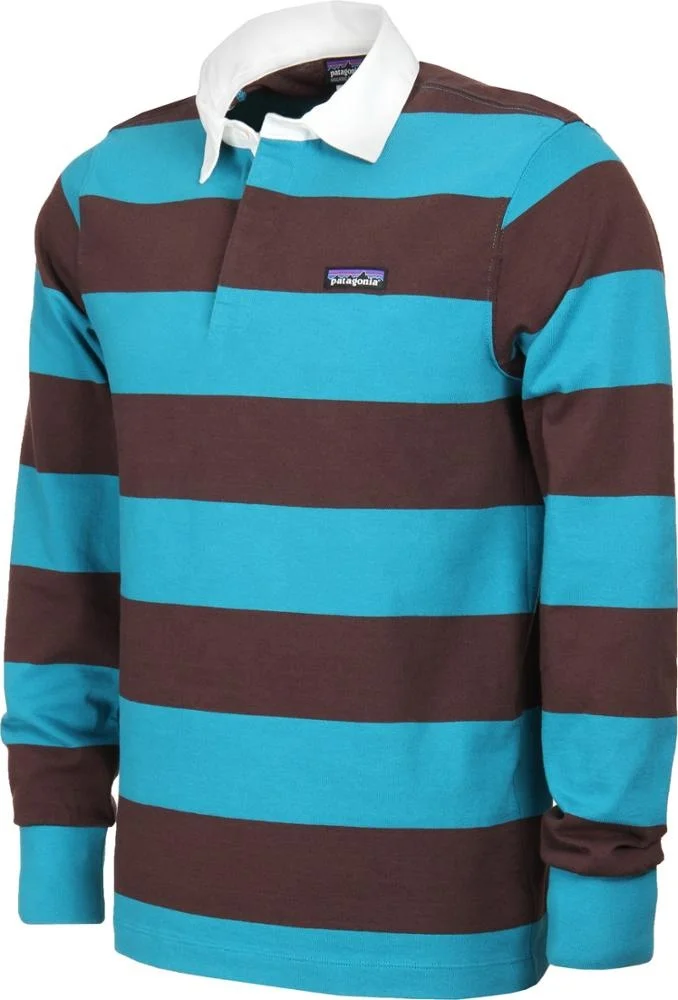 
Top Quality 65%Cotton/35%Polyester Heavyweight Striper Rugby Jersey 