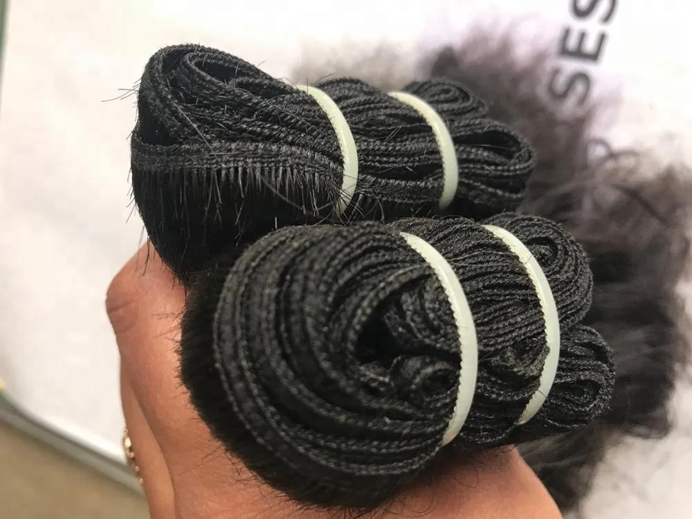 High Quality Indian  Hair Factory ,Virgin Chennai India Human Hair, No Mix 4 A Virgin Indian Hair