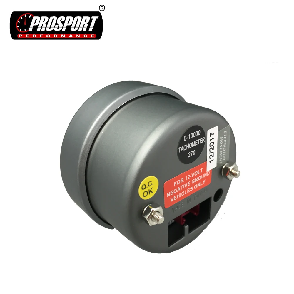 52mm universal car electric oil pressure gauge