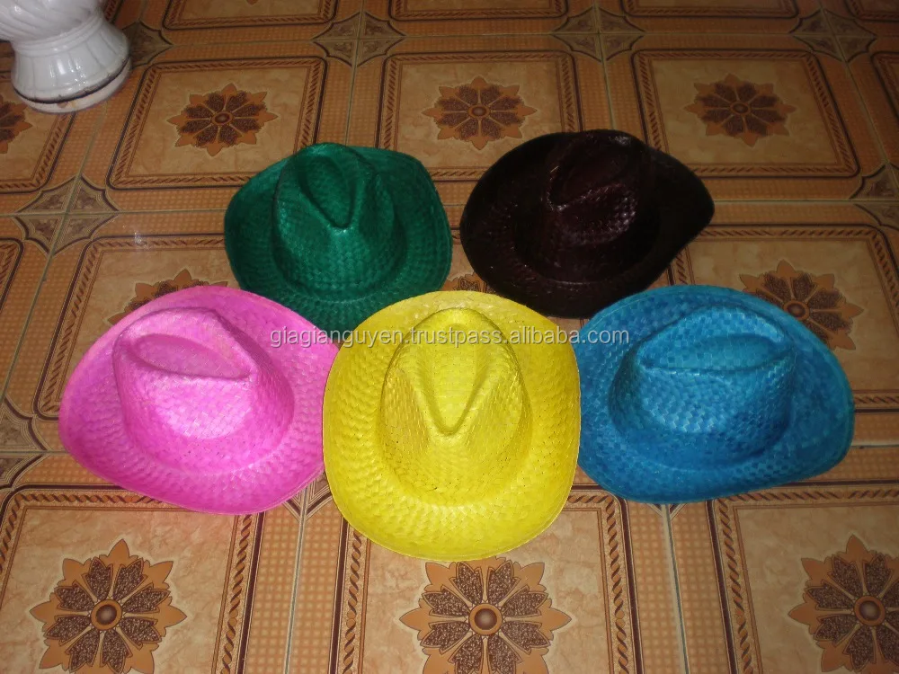 100% NATURAL STRAW HAT, PALM LEAF HAT, SEAGRASS HAT FROM VIETNAM