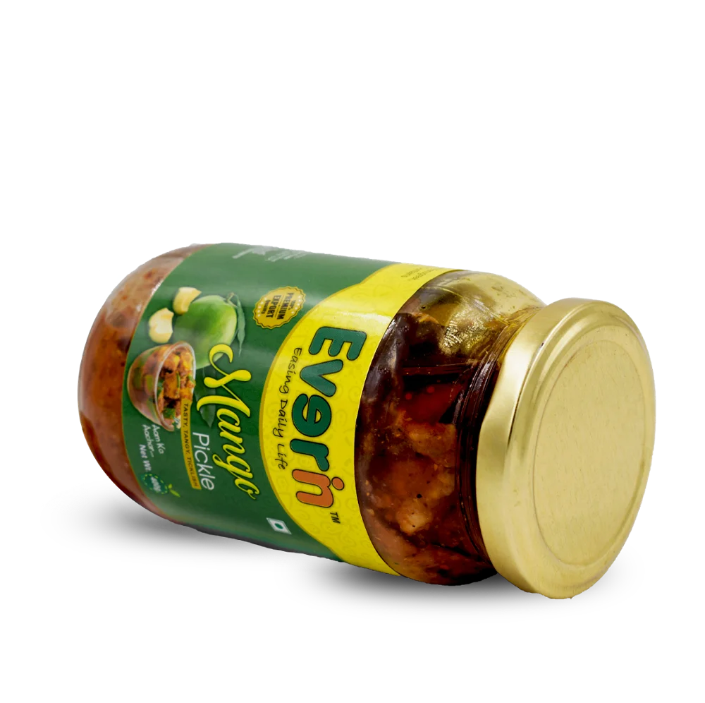 
MANGO PICKLE 400gm Glass Jar 