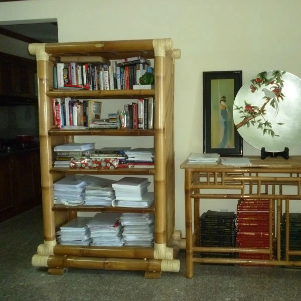 Бамбуковая книжная полка LOS ANGELES