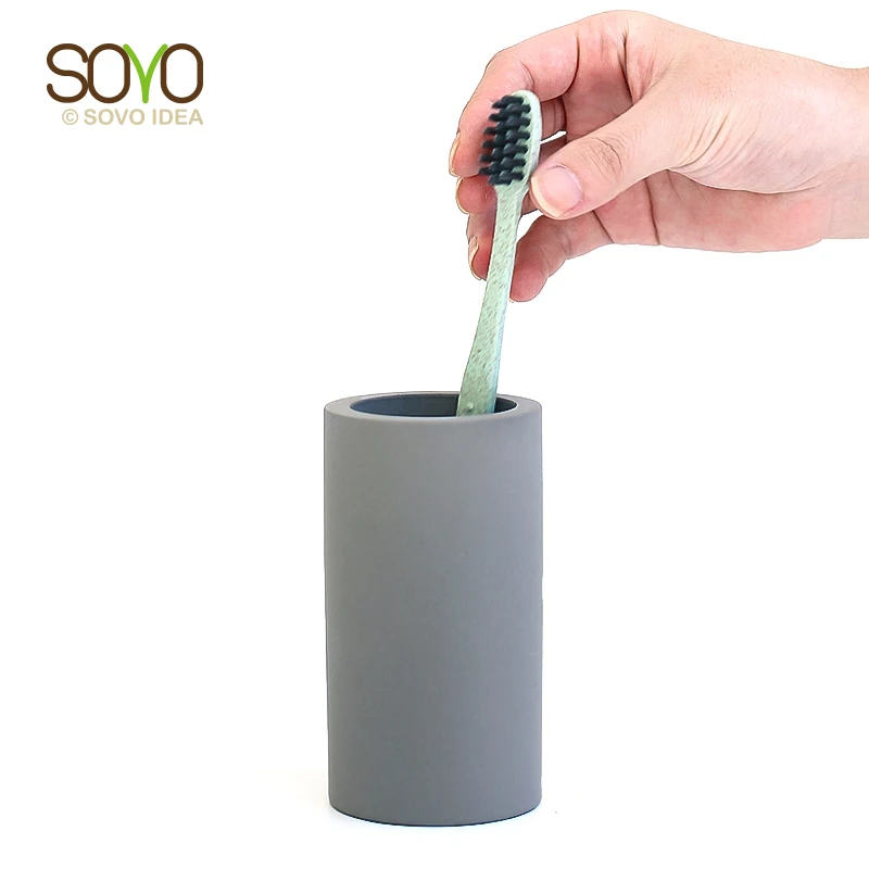 Creative Water Absorption Anti-bacterial Mildewproof Diatomite Toothbrush Holder