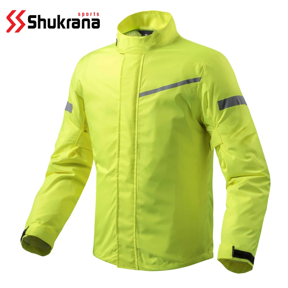 Customizable Rain Jacket Hood Waterproof Breathable Plus Size Button Decoration Crocheted Polyester Plain Leather Fabric Summer